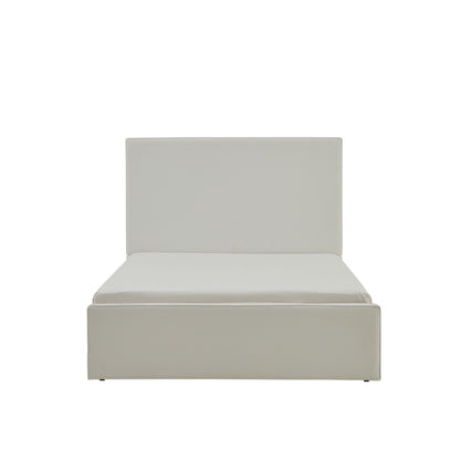 Lucas Tall Headboard Upholstered Bed / 52" High Headboard / Elegant Simplicity / No Box Spring Needed / Easy Assembly / Queen / Coconut Micro Suede image 7