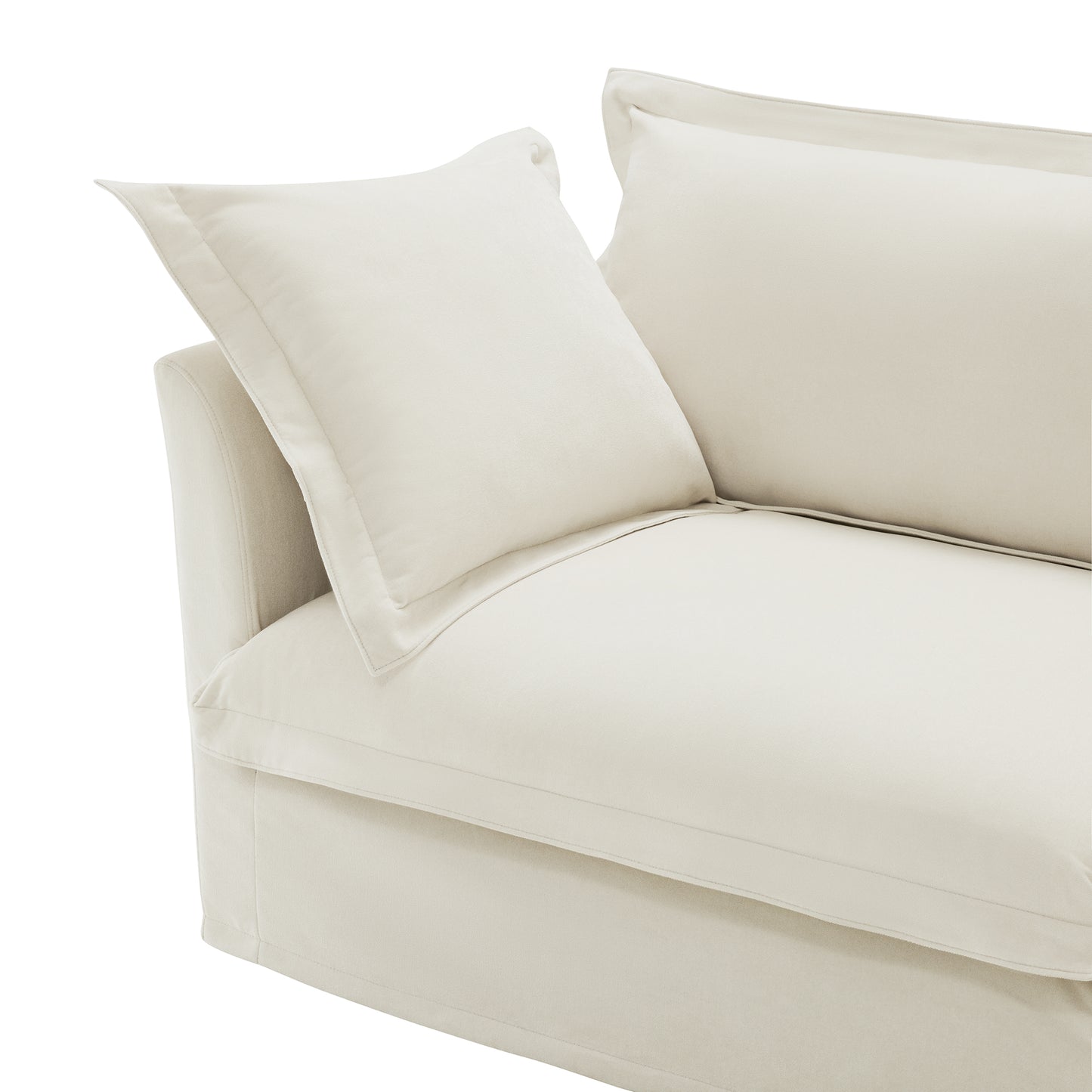 Koala Sofa LSF W/1 Pillow -Cream image 10