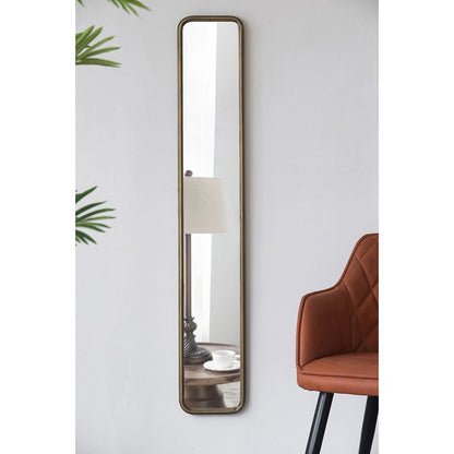 Slim full length mirror for bathroom