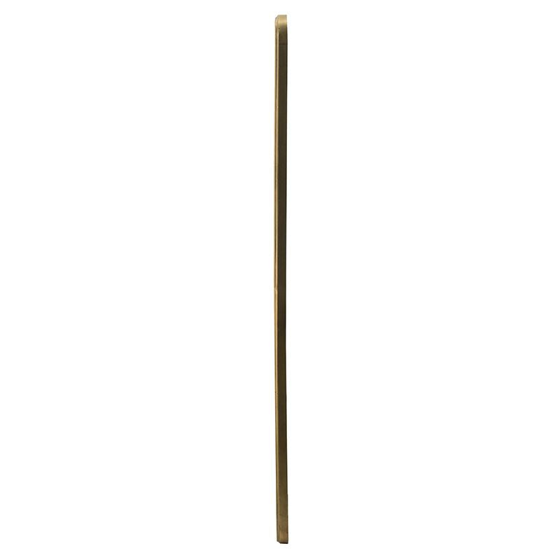 47 inch tall mirror with gold metal frame for bedroom