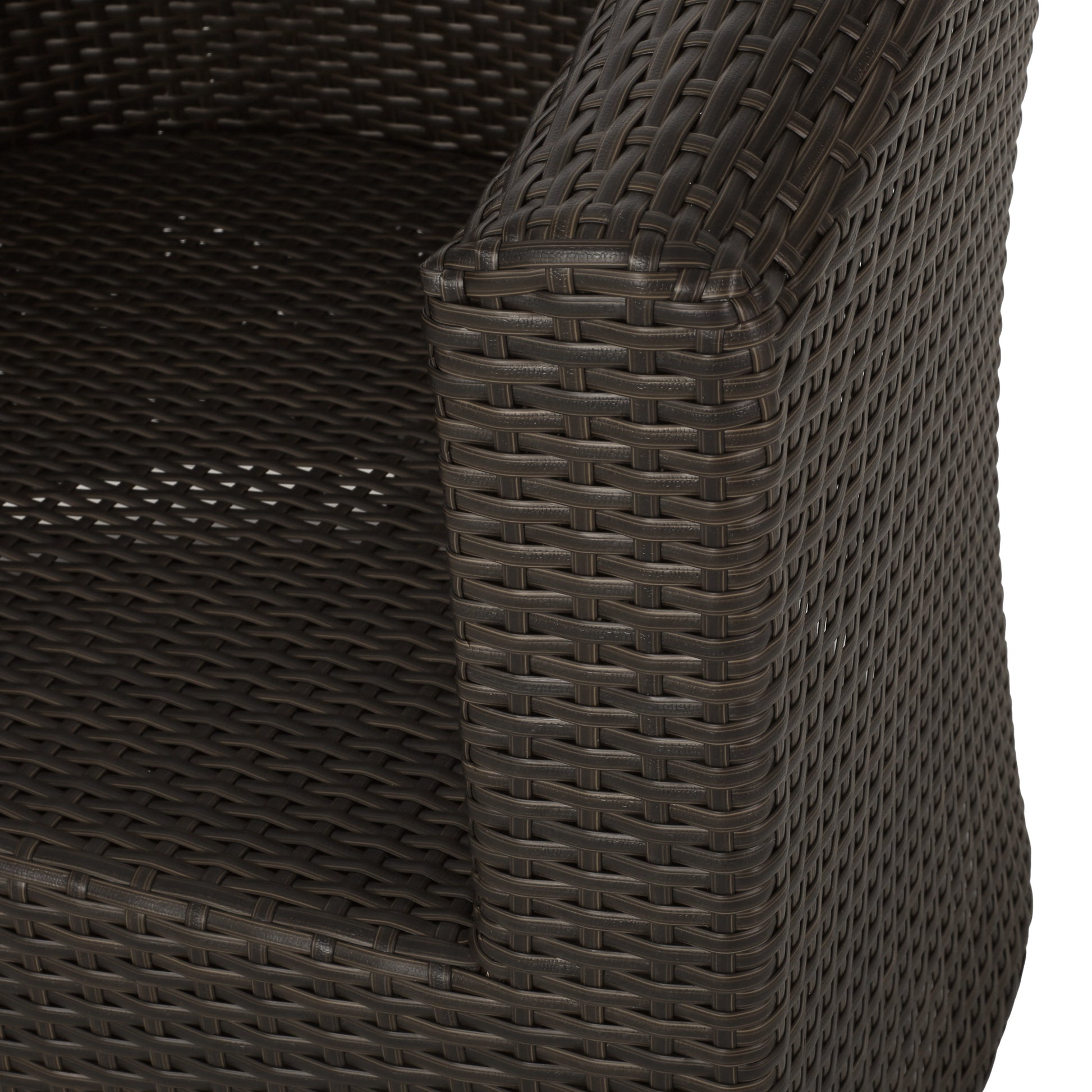 Outdoor Aluminum Frame Wicker Swivel Chair (old sku N757P186009B) image 10