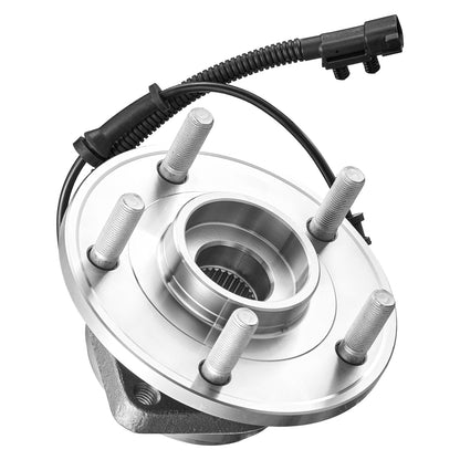 2PCS Front Wheel Bearing & Hub Assembly Fit for Jeep Wrangler 2010 Islander 2016 Rubicon Sahara 75th Anniversary Sport Utility OEM 513272, 5 Lugs with ABS Sensor, Wheel Bearing Hub Assembly Set image 6