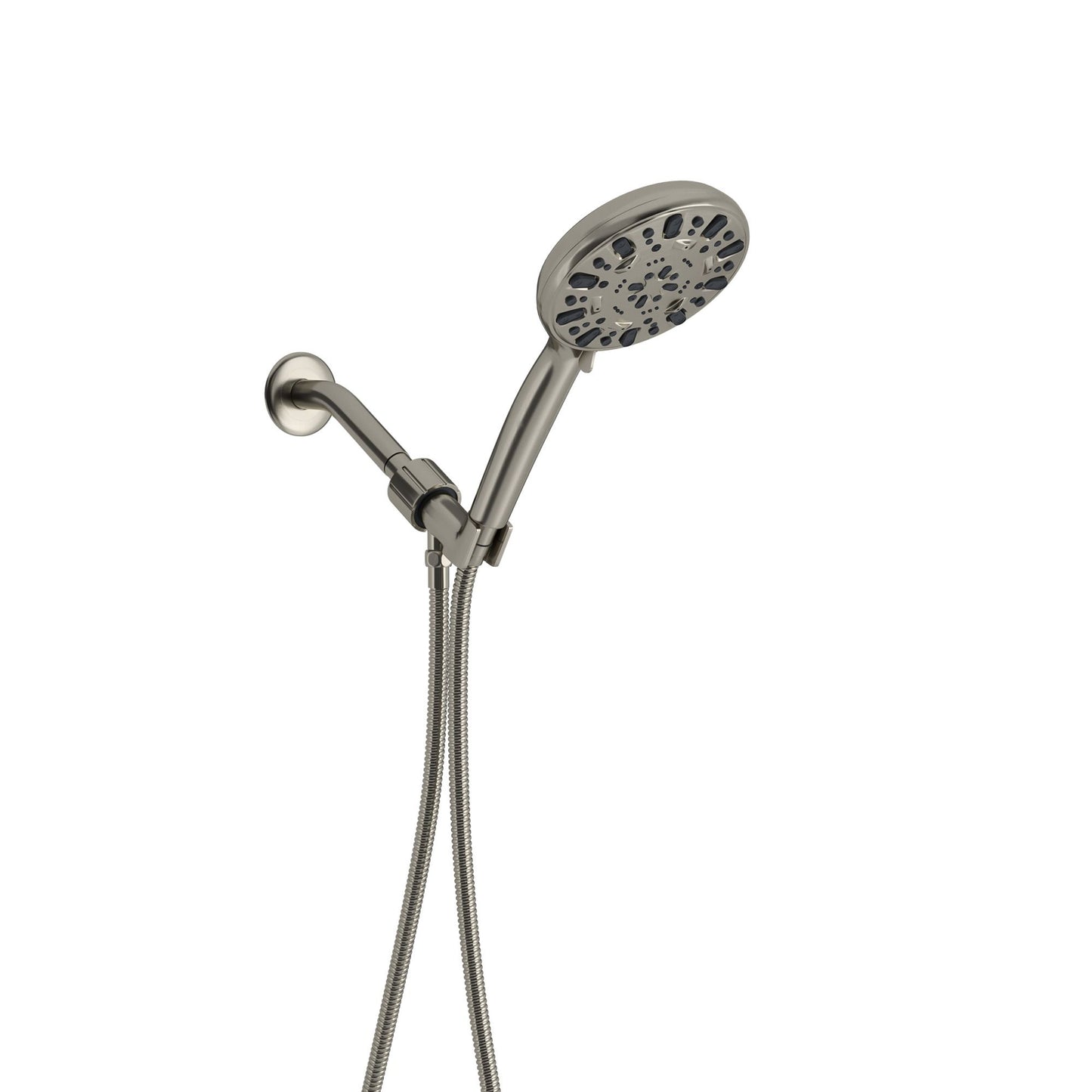 4.7in. 7 Modes Spray ABS High Pressure Handheld Shower Head with Stainless Steel Shower Hose image 5