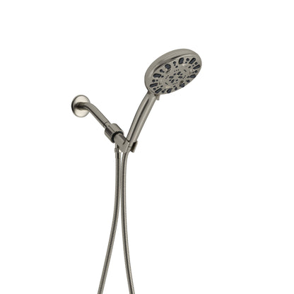 4.7in. 7 Modes Spray ABS High Pressure Handheld Shower Head with Stainless Steel Shower Hose image 5