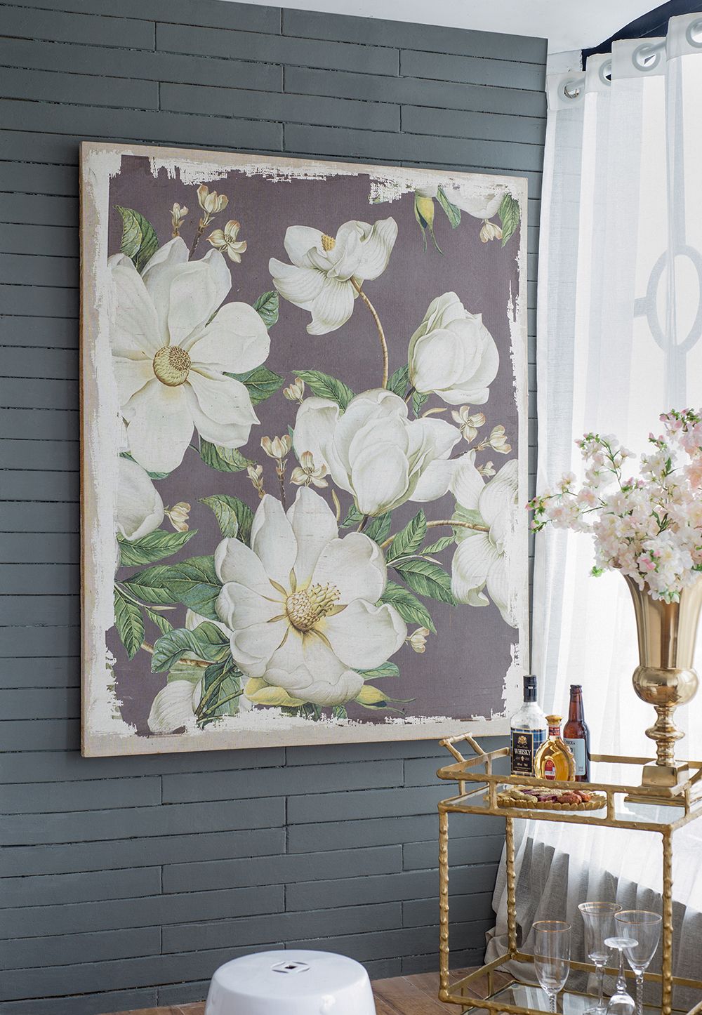 48" x 60" Large Botanical Wall Art Prints, Home Decor for Living Room Dining Room Bedroom Hallway image 7