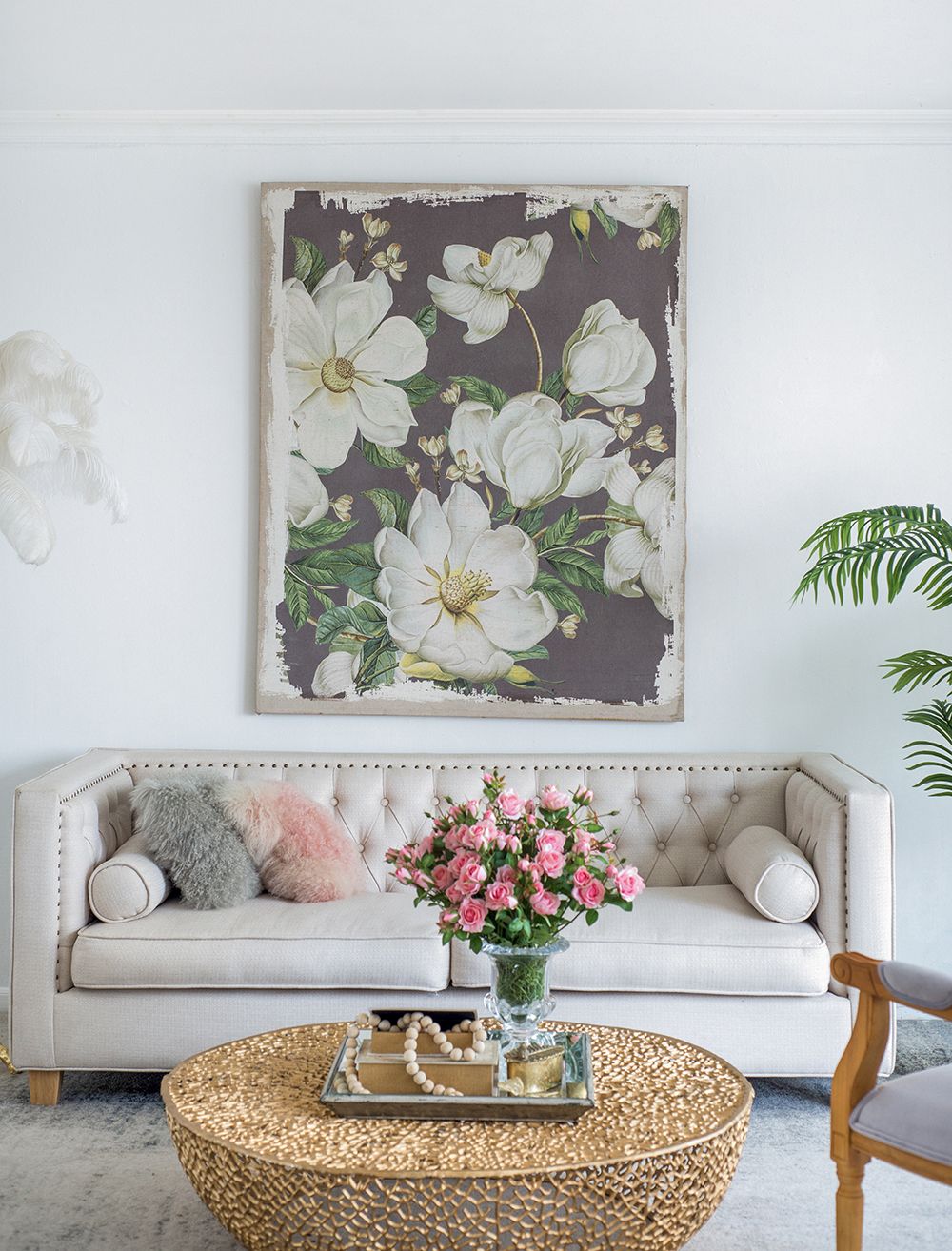 48" x 60" Large Botanical Wall Art Prints, Home Decor for Living Room Dining Room Bedroom Hallway image 4
