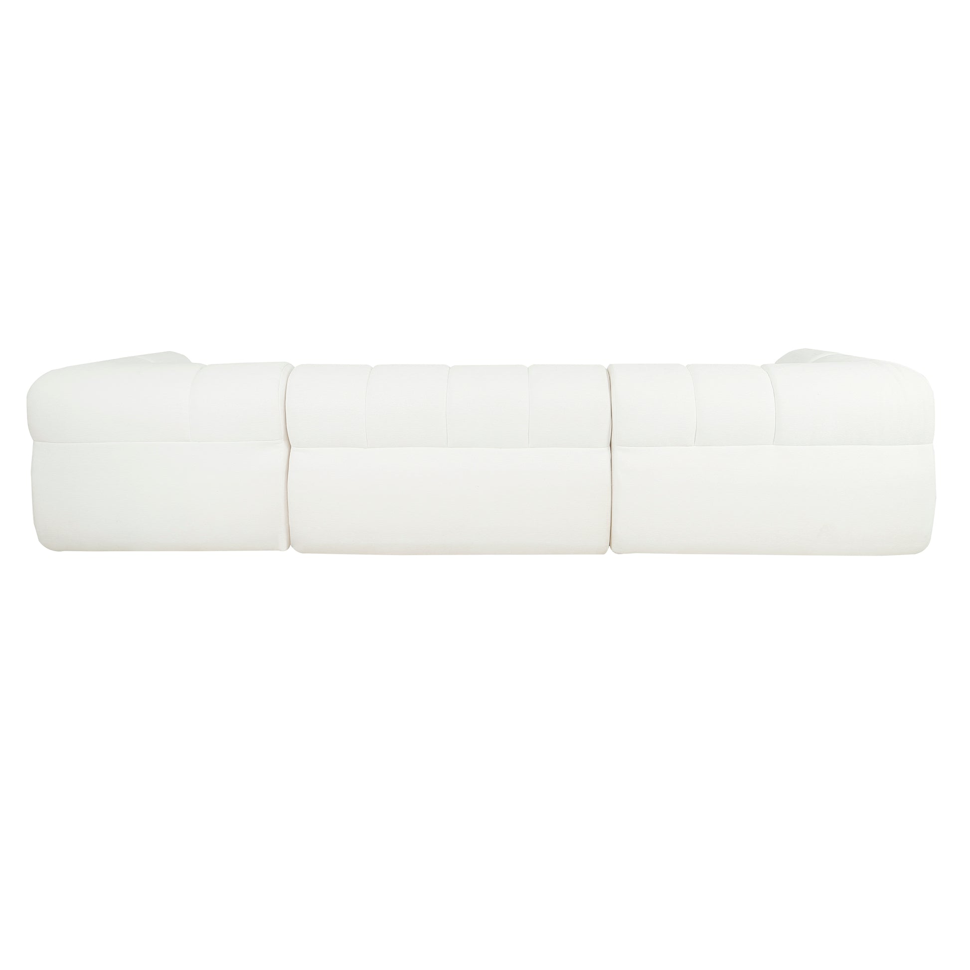 122" Modern L-Shaped Sectional Sofa with High-Density Fully Compressed Sponge and Chaise Lounge, 2-Piece Set, Fully Assembled Right Hand Facing, Perfect for Living Room, Lounge image 8