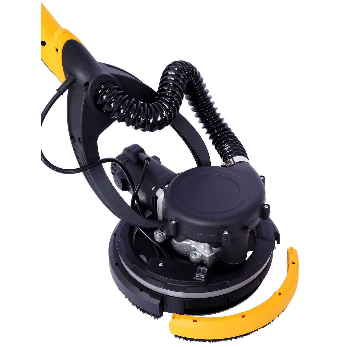 Drywall Sander, 780W Electric Drywall Sander with Vacuum Dust Collection 6.5A Motor Dustless Floor Sander with Variable Speed 900-1800RPM, LED Light, Extendable & Foldable Handle, image 9