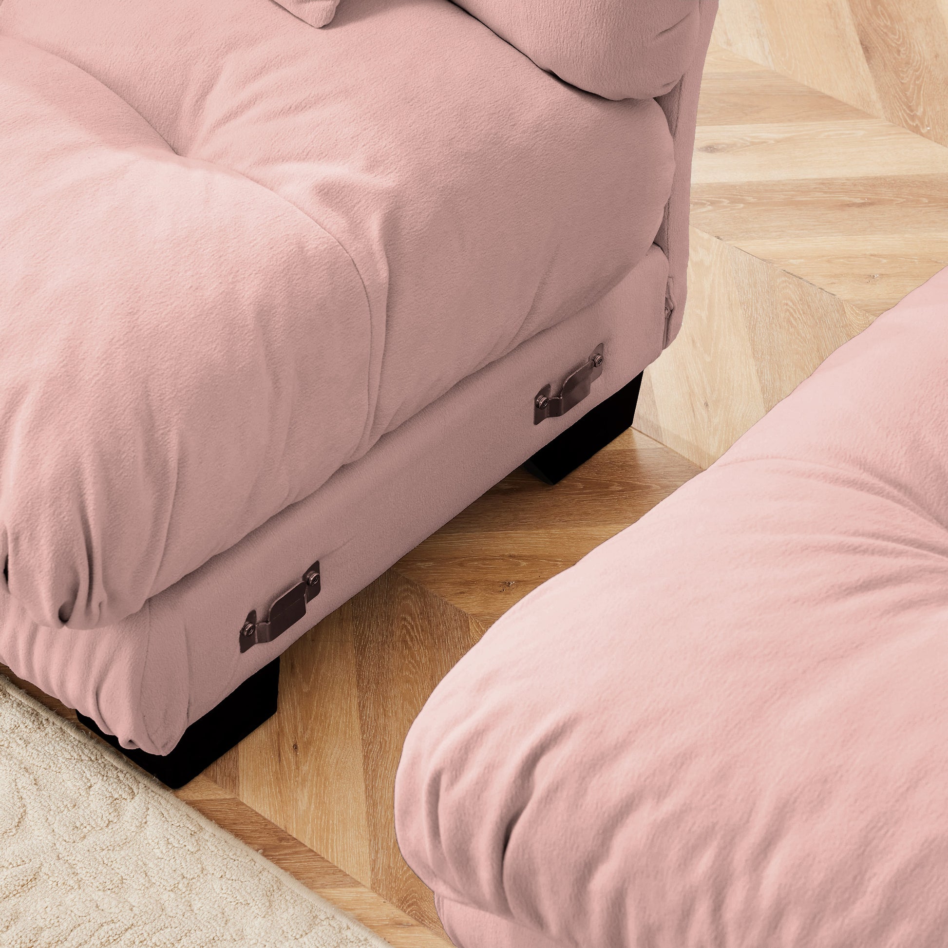 Pariss Sofa RSF W/2 pillows - Pink image 7