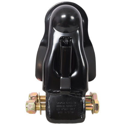Adjustable Trailer Coupler, 360° Sleeve-Lock 2 Inch Towing Hitch, 8000 lbs Heavy Duty Steel Coupler, Black Finish for Boat, RV, Utility Trailer and Trucks image 7