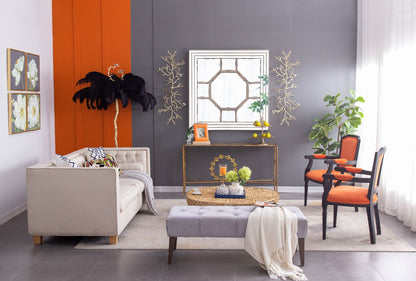 48"x48" Antique Style Decorative Square Wall Mirror with Mirrored Frame, Wall Decor for Living Room Entryway, Console Le image 5