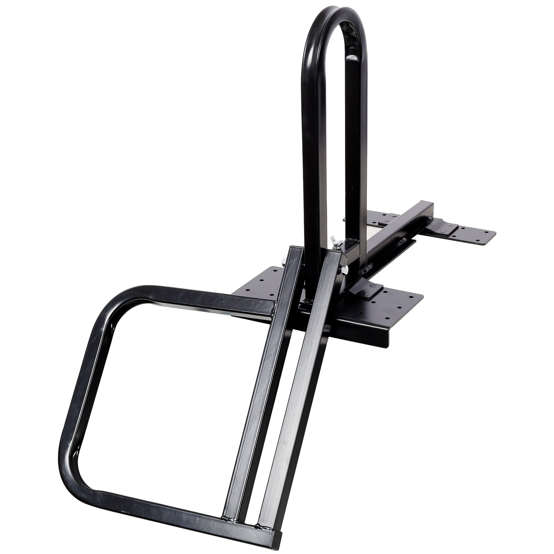 Foldable Pickup Truck Tailgate One-Step Ladder - Universal Fit. Drilling Hex Screws for Easy Install. Load Capacity: 300 LBS. Serves To Secure Items In Truck Bed image 1