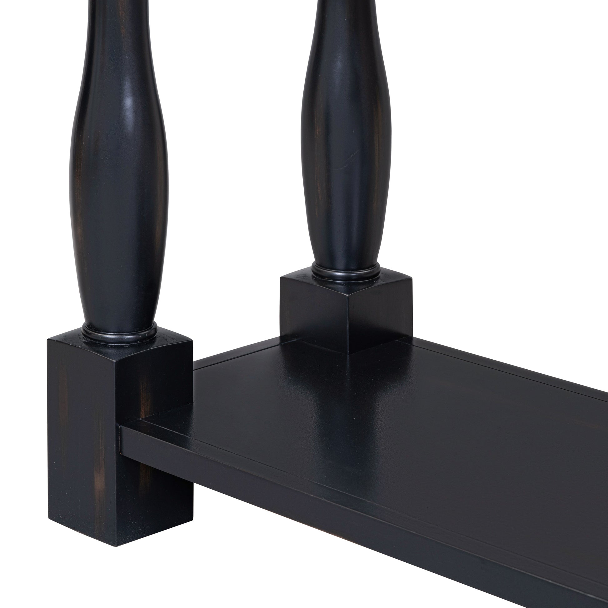 TREXM Console Table 63" Long Console Table with Drawers and Shelf for Entryway, Hallway, Living Room (Espresso, OLD SKU: WF314993AAB) image 5