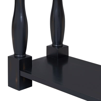 TREXM Console Table 63" Long Console Table with Drawers and Shelf for Entryway, Hallway, Living Room (Espresso, OLD SKU: WF314993AAB) image 5