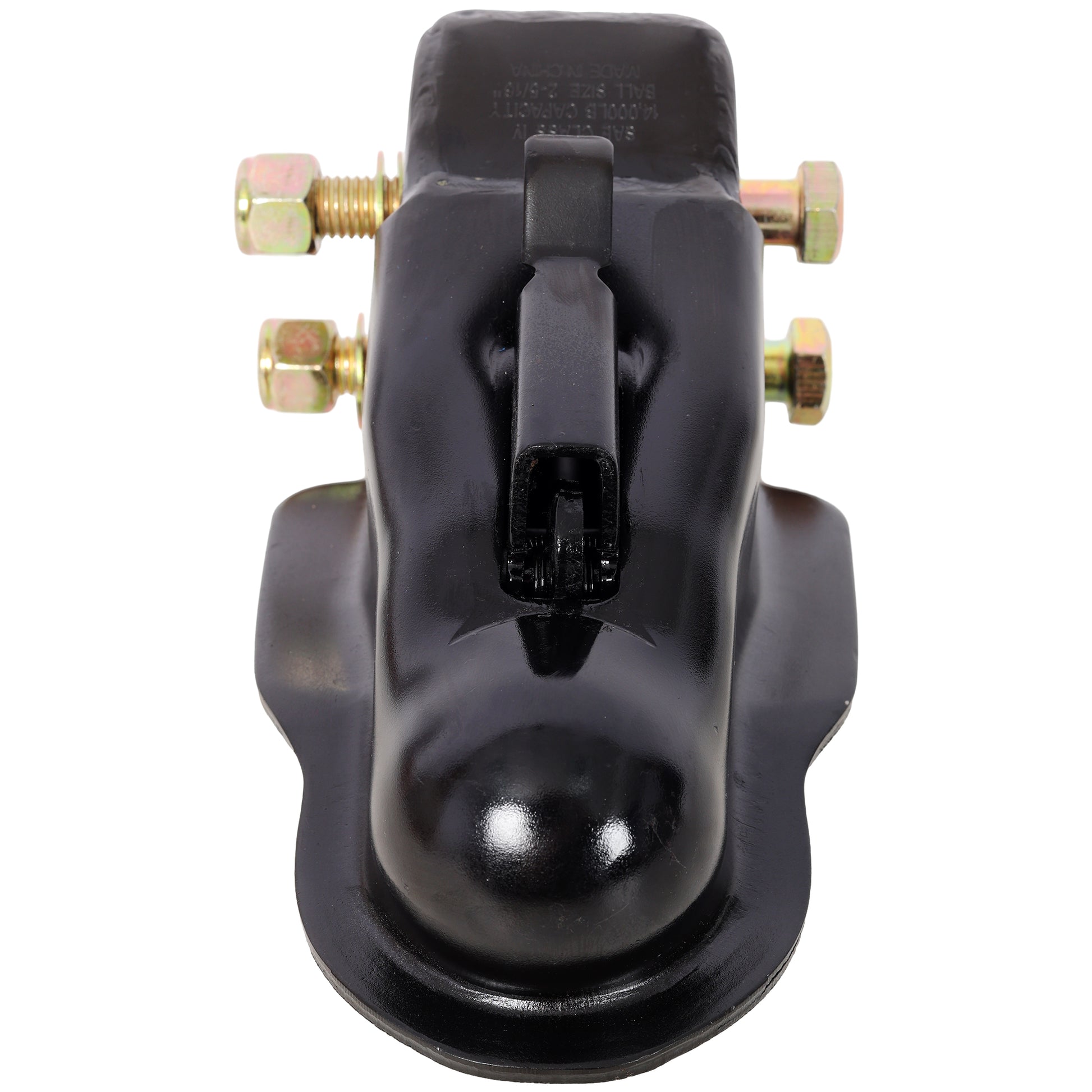 Adjustable Trailer Coupler, 360° Sleeve-Lock 2-5/16 Inch Towing Hitch, 8000 lbs Heavy Duty Steel Coupler, Black Finish for Boat, RV, Utility Trailer and Trucks image 2