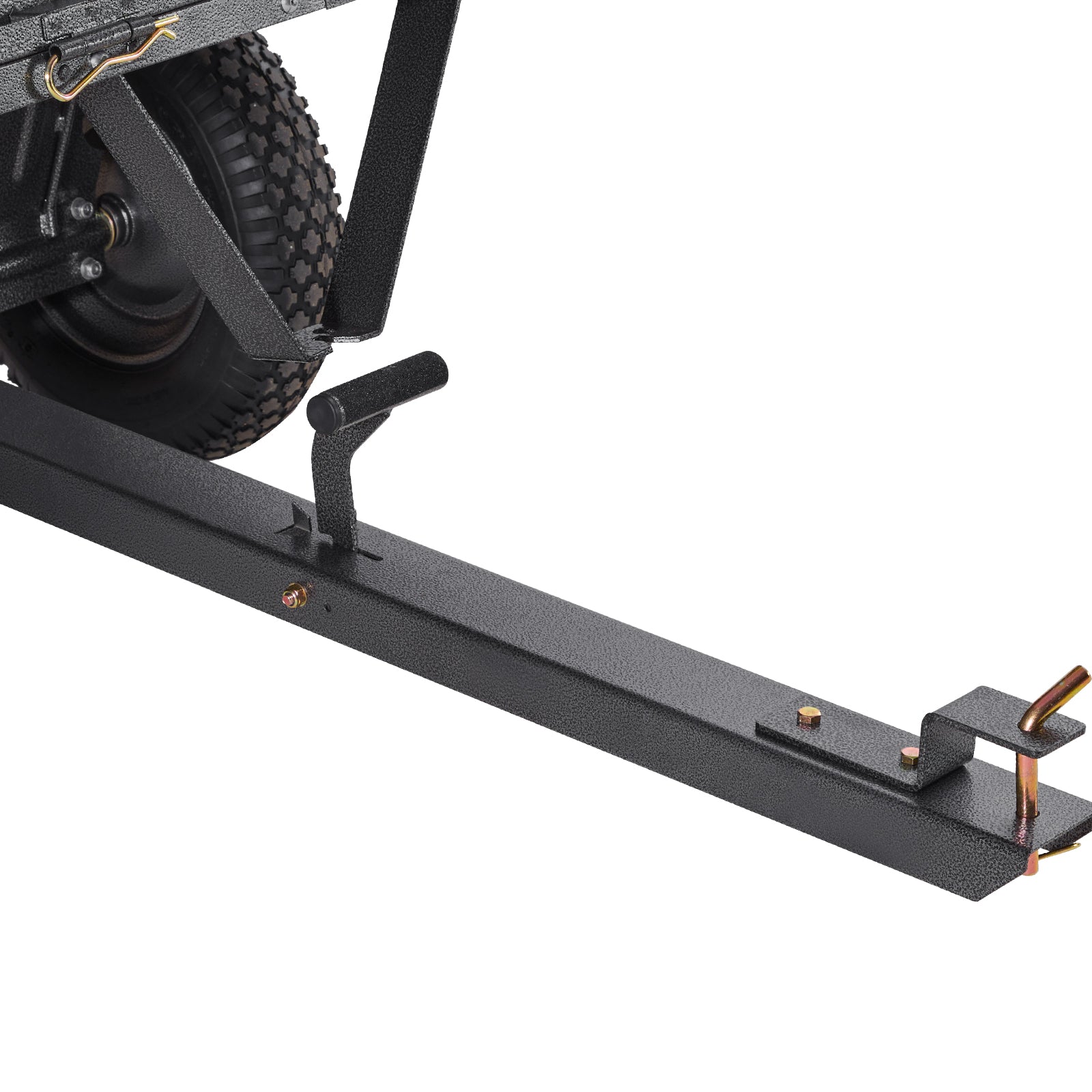Steel Dump Cart 17 Cu. Ft 600LB for ATV/UTV Trailer Tow Behind Heavy Duty image 5