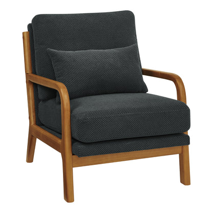 Wooden Lounge Chair image 9