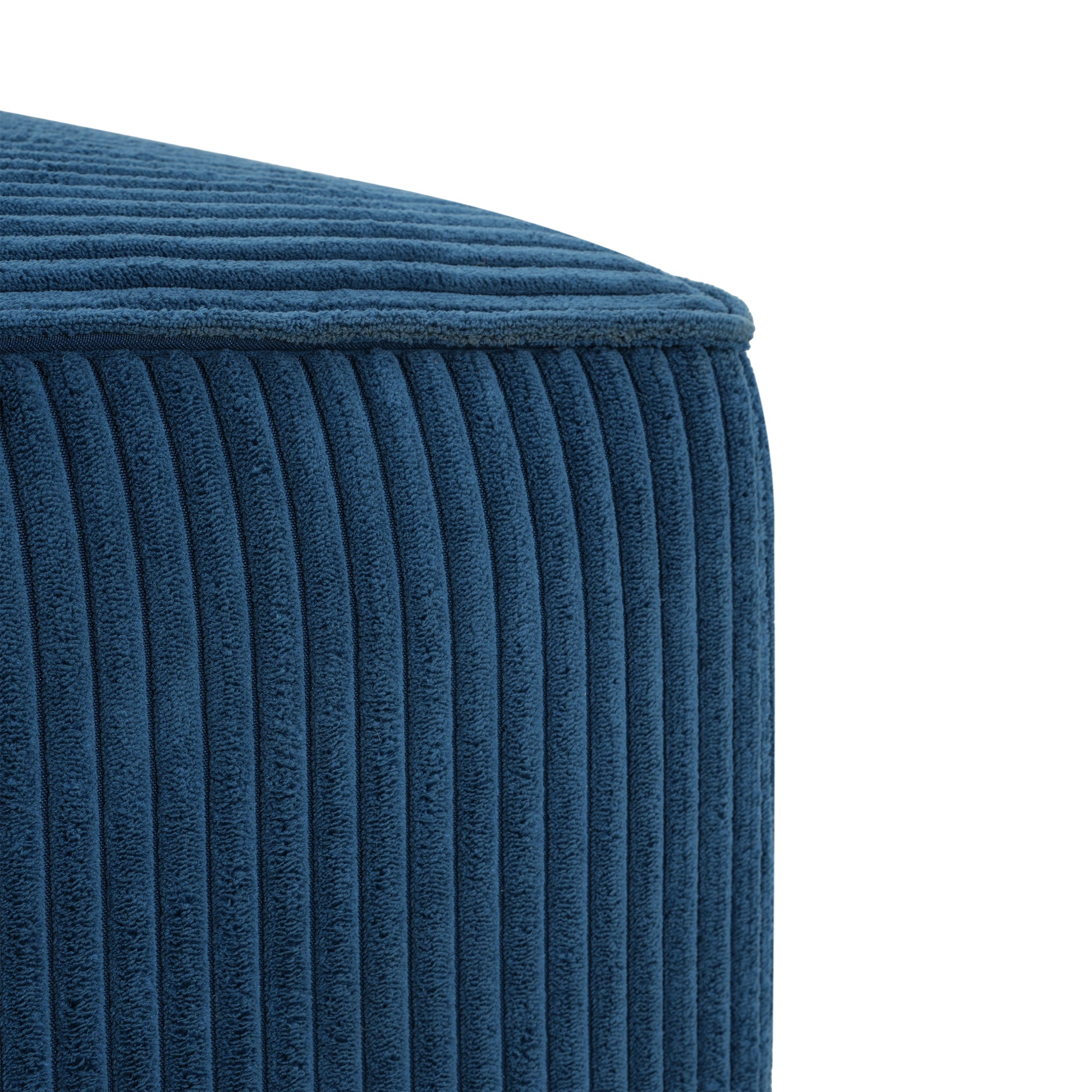Upholstered Square Ottoman, Blue (old sku N757P180768N) image 6