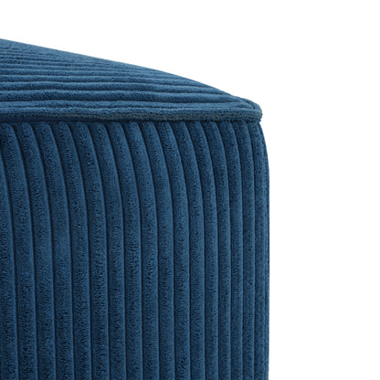 Upholstered Square Ottoman, Blue (old sku N757P180768N) image 6