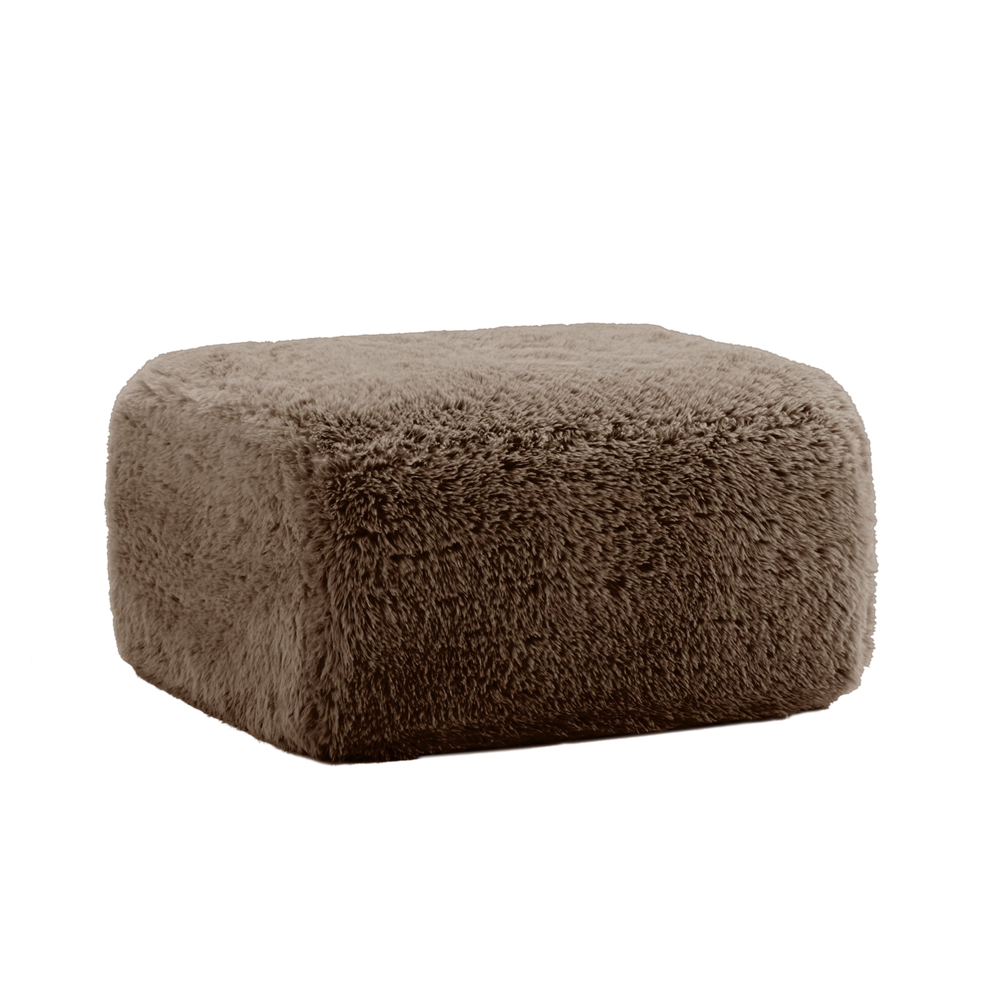 Aviana Ottoman Plush Fabric - Chocolate image 2