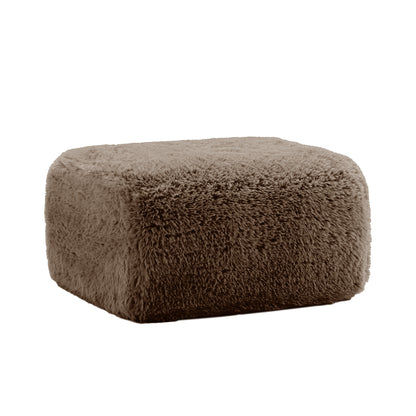 Aviana Ottoman Plush Fabric - Chocolate image 2