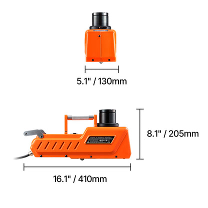 Electric Car Jack 15 Tons /33000 lbs Portable Jack kit with LED Light image 2