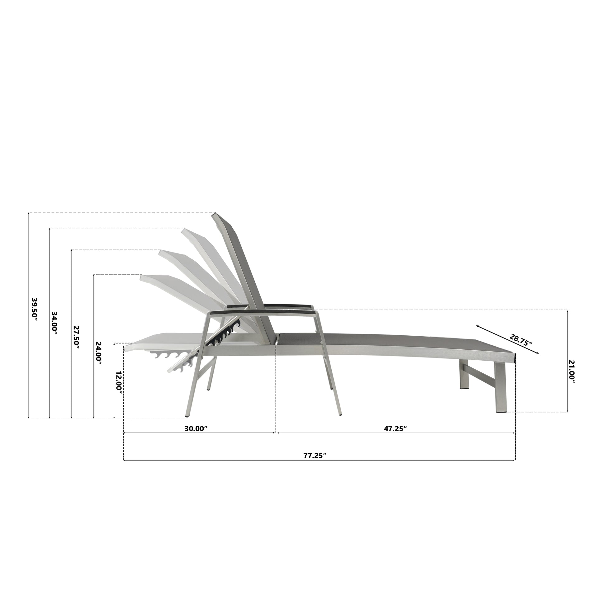 OAXTON CHAISE LOUNGE (62753.00MP2) image 3