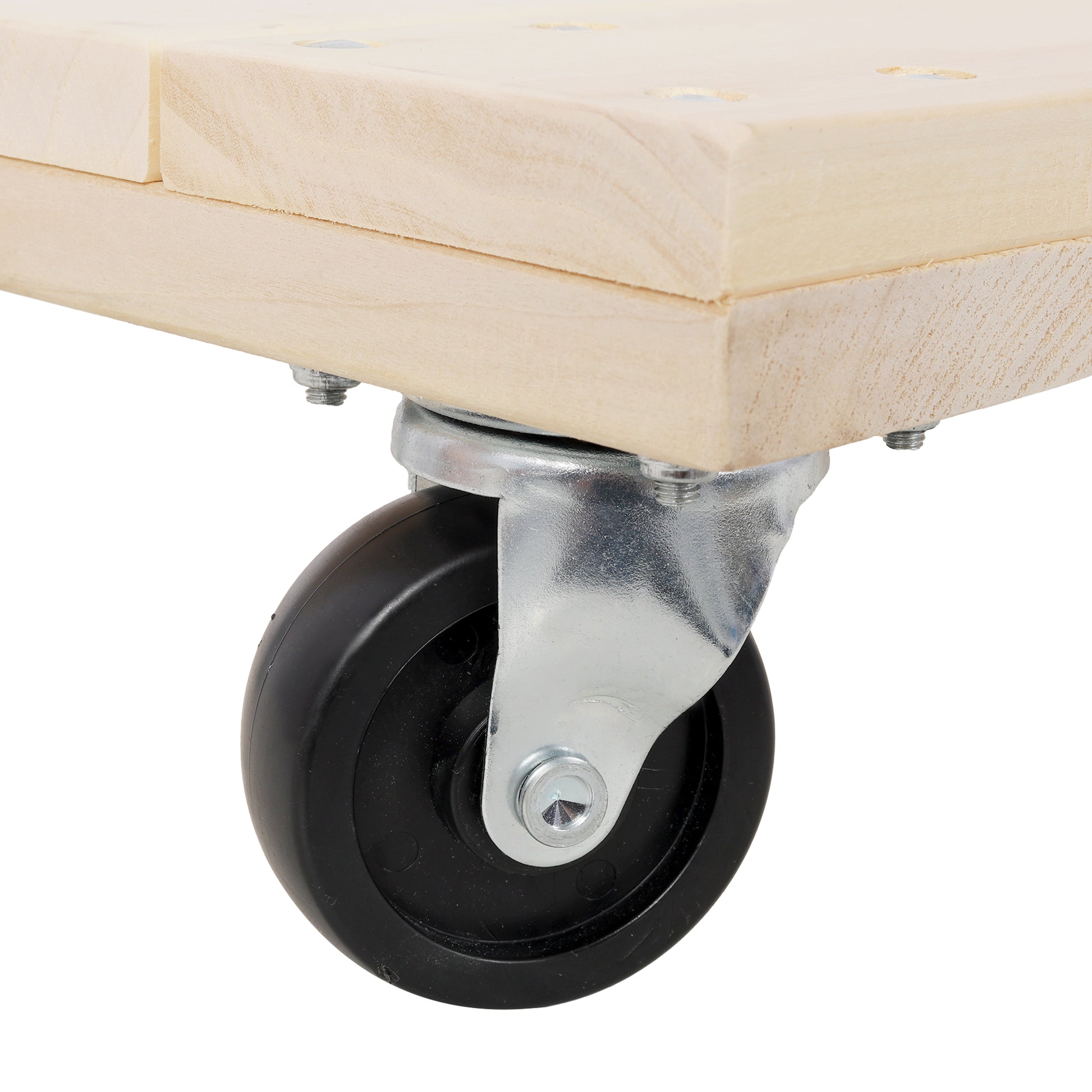 Heavy Duty Moving Dolly, 24 in. x 16 in. 4pcs PP Swivel Casters, 1000 LBS Load Capacity Multi-Purpose Transport Cart for Furniture, Boxes & Heavy Goods image 6