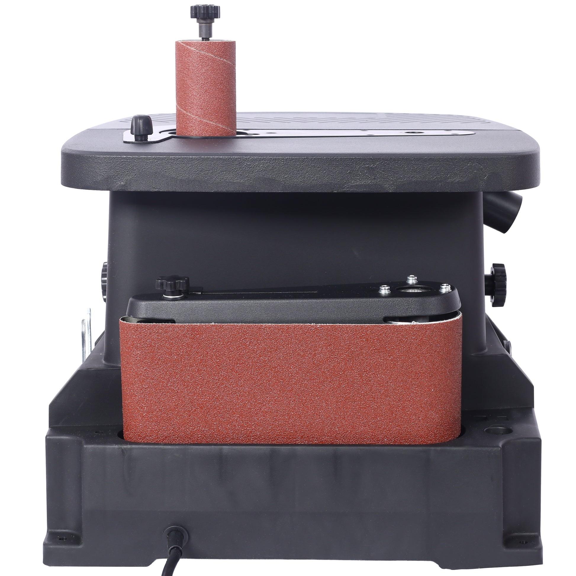 Vertical Oscillating Spindle Sander & Belt Sander, 2 IN 1 Combination Woodworking Machine image 6