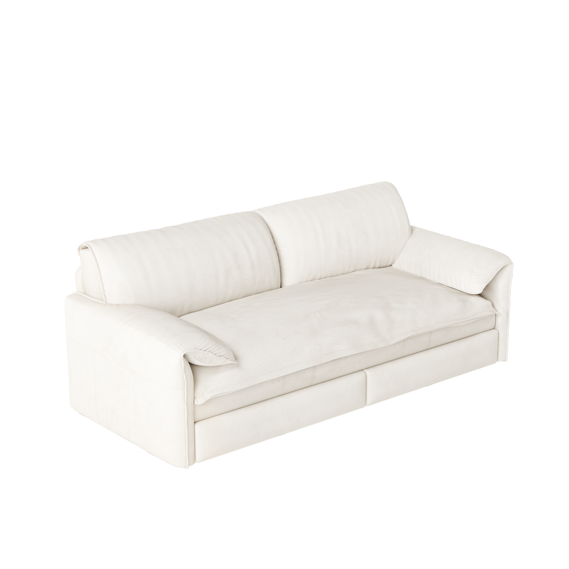 66" Queen Pull Out Sofa Bed, 3-in-1 Convertible Sleeper Sofa with Side Storage,Multi-Functional Velvet Loveseat Bed for Living Room(Old Sku:W1885S00043/W1885S00113/W1885S00186/W1885S00221) image 11