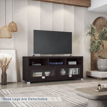 Durbin TV Stand for TVs up to 65in, Espresso image 8