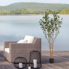 Buy Large UV Artificial Leaf Planter - 160CM Tropical Greens