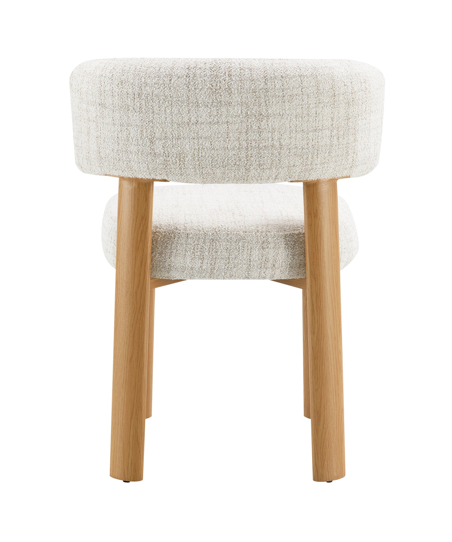 Ogin Beige Chenille & Gray Side Chair (Set of 2) image 7