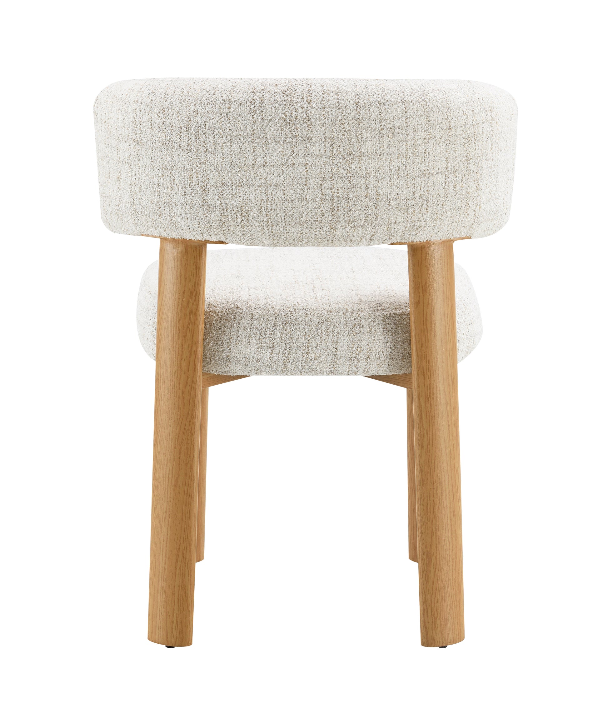 Ogin Beige Chenille & Gray Side Chair (Set of 2) image 7