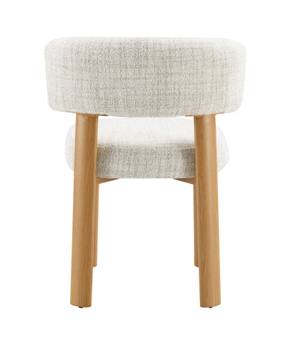 Ogin Beige Chenille & Gray Side Chair (Set of 2) image 7