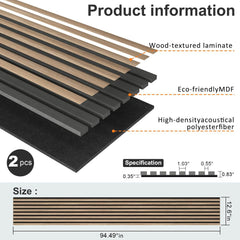 Acoustic Wood Wall Panels - Transform Your Space with Soundproof Decor