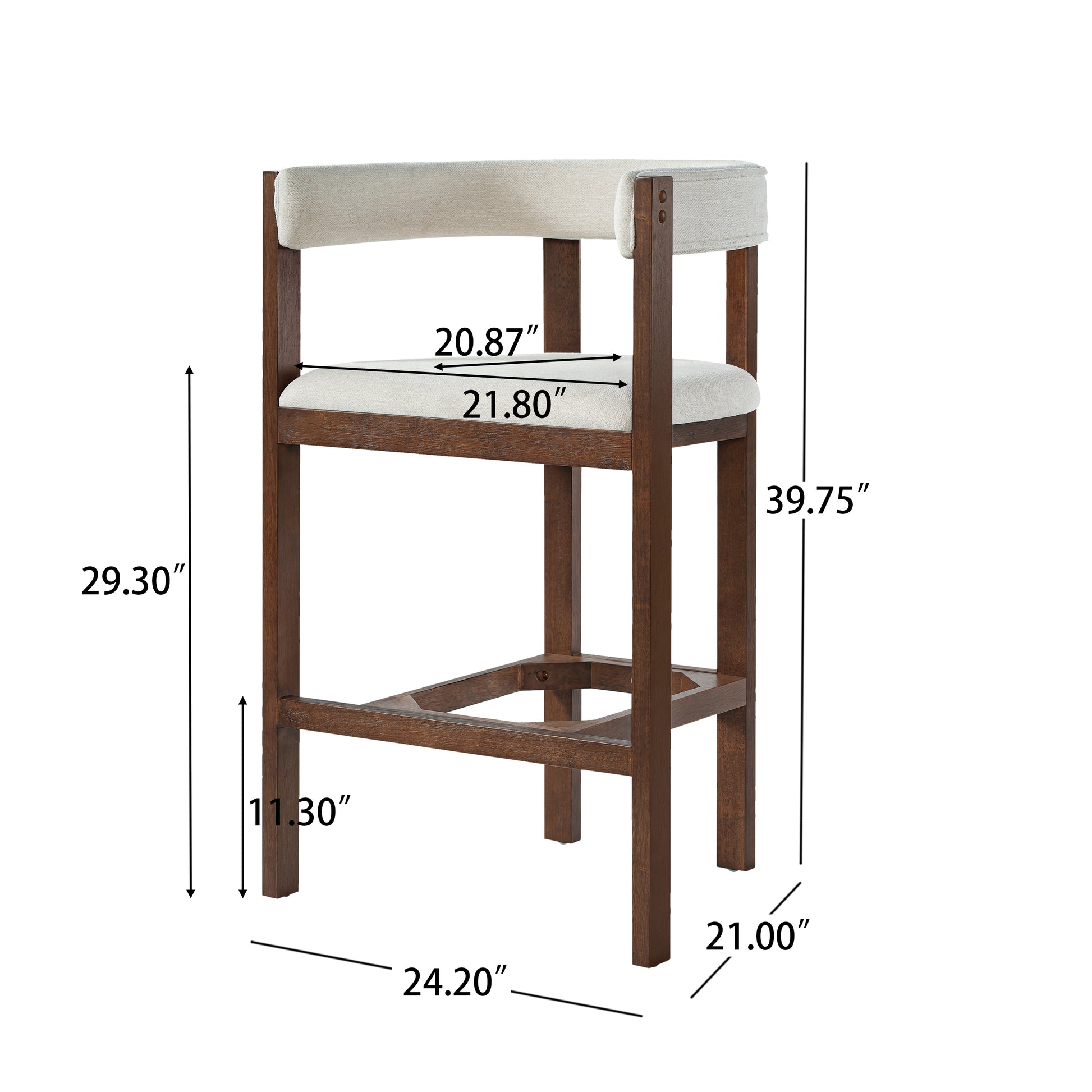 BAR STOOL (SET OF 2) image 10