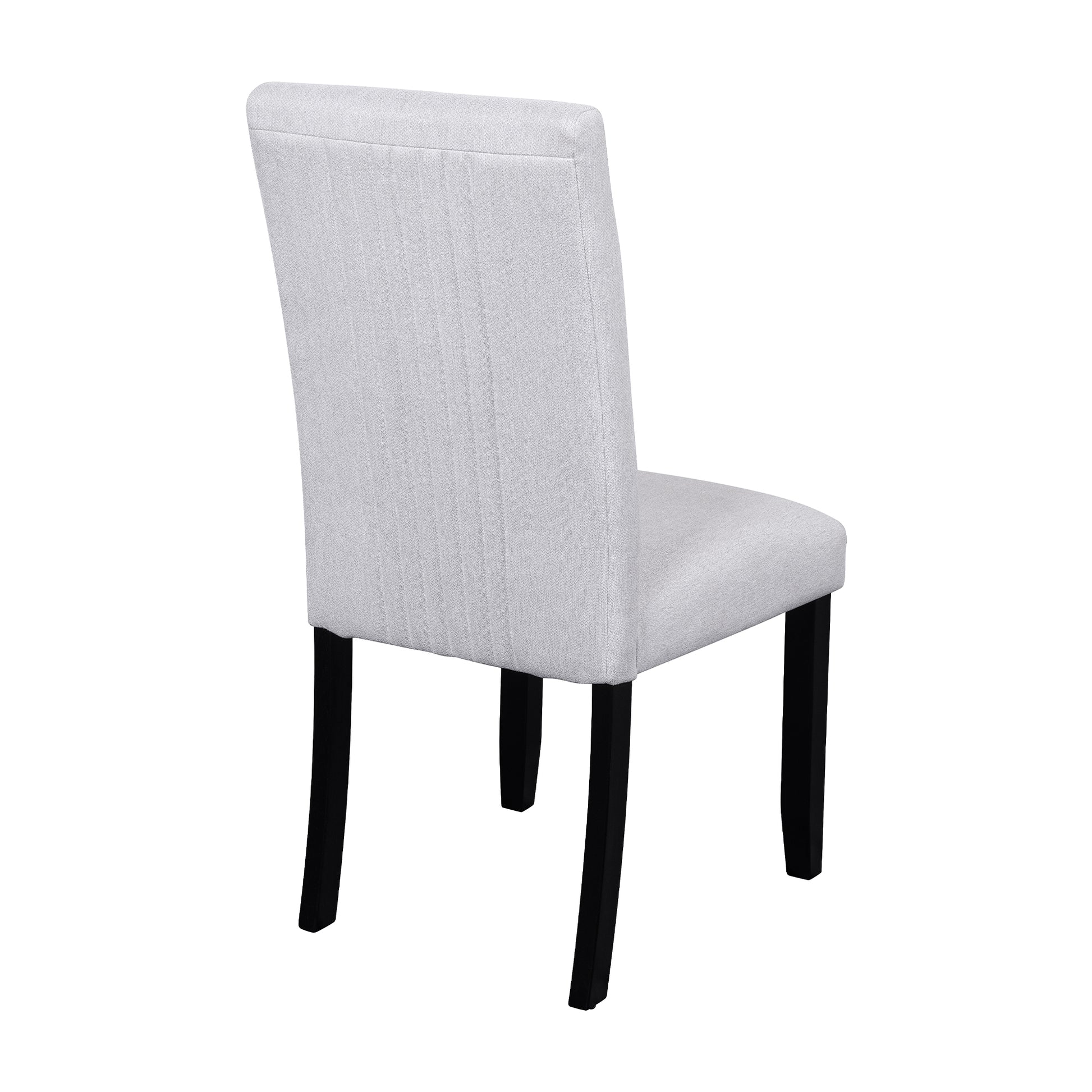 Modern Dining Room Chairs Set of 4, Accent Diner Chairs Upholstered Fabric Side Stylish Kitchen Chairs with Solid Wood Legs and Padded Seat - Beige image 8