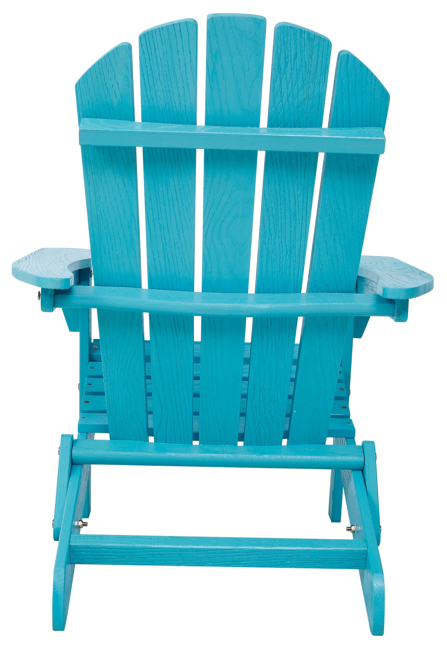 Wood Lounge Patio Chair for Garden Outdoor Wooden Folding Embossed Adirondack Chair Solid Wood Lounge Patio Chair with Wood Grain image 12