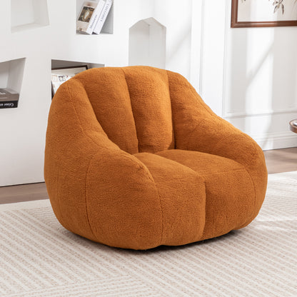 Bean Bag Chair with Filler, Bean Bag Sofa with Tufted Soft Stuffed Filling, Fluffy and Lazy Sofa, Comfy Cozy BeanBag Chairs with Memory Foam for Dorm, Apartment, Living Room image 2