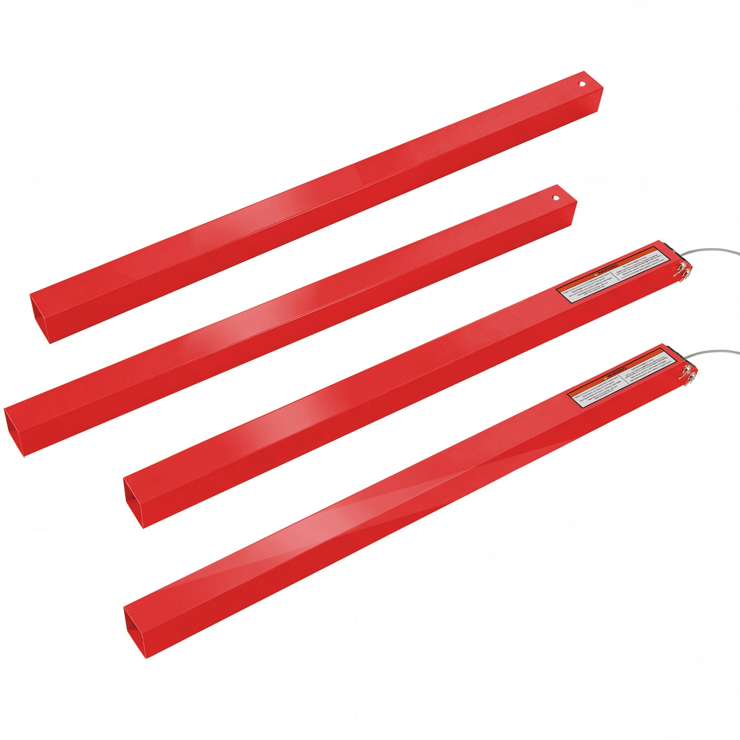 Tailgate Utility Trailer Gate Liftgate Ramp Lift 2 Sided Lift Assist System Fit for Open Utility Trailers Tailgate and Ramp New Upgrades, Red image 1