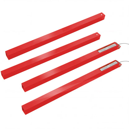 Tailgate Utility Trailer Gate Liftgate Ramp Lift 2 Sided Lift Assist System Fit for Open Utility Trailers Tailgate and Ramp New Upgrades, Red image 1
