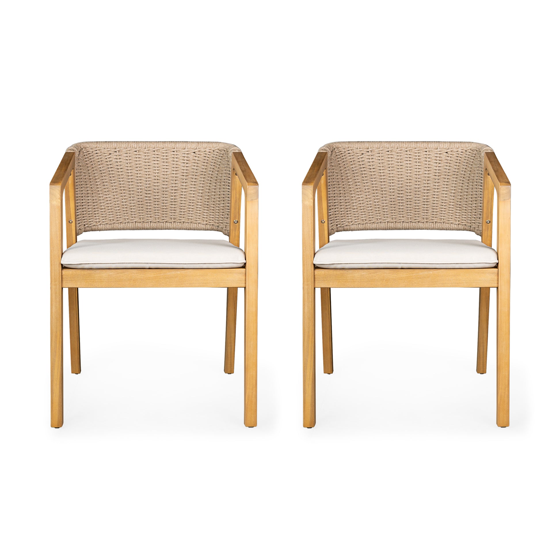 Dining Chair set of 2 - non-slip foot pad