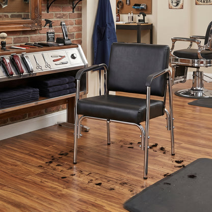 Reclining Shampoo Chairs for Salon-BLACK image 6