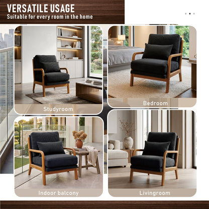 Wooden Lounge Chair image 5