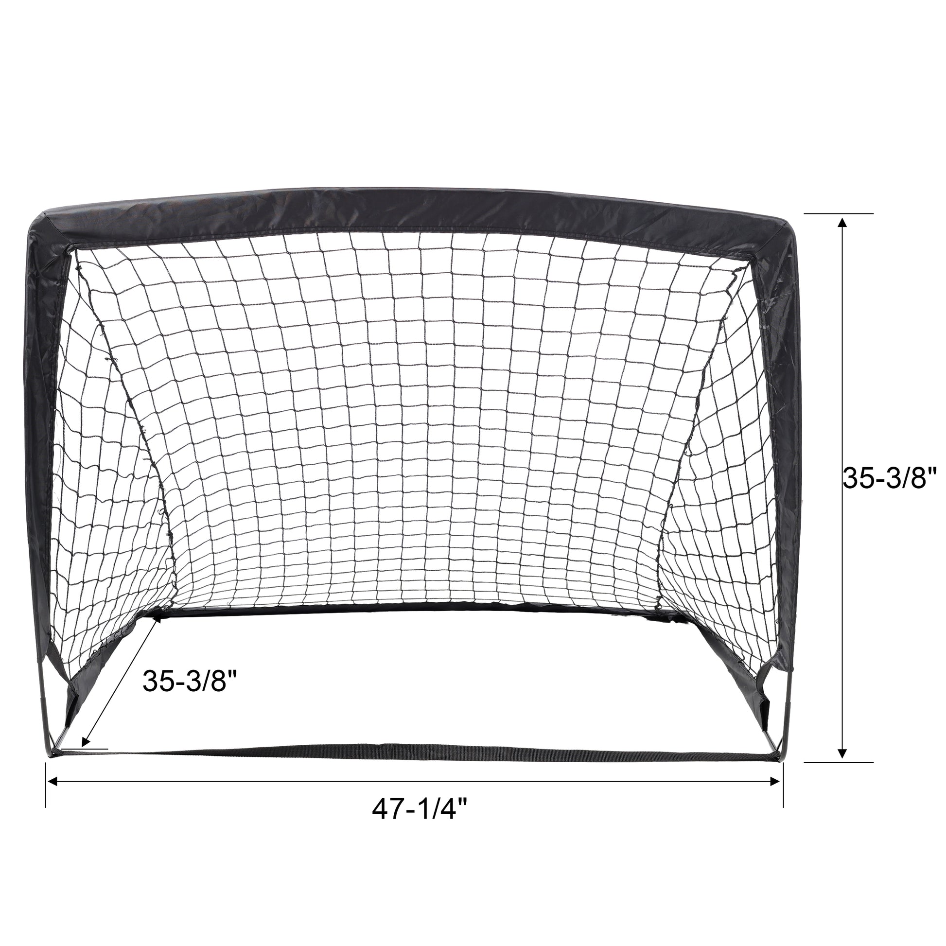 2 Pack Pop Up Soccer Goals, Portable Soccer Nets for Kids Youth Adults, Outdoor Soccer Goal Set for Backyard Games & Soccer Training image 11
