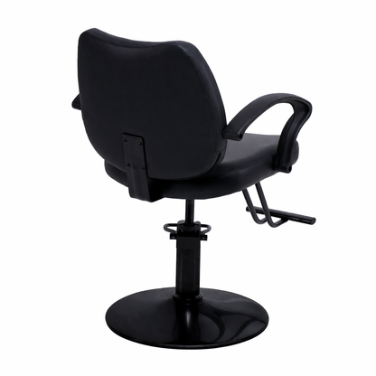 Hair Beauty Salon Equipment Black Hydraulic Barber Styling Chair(BLACK) image 5
