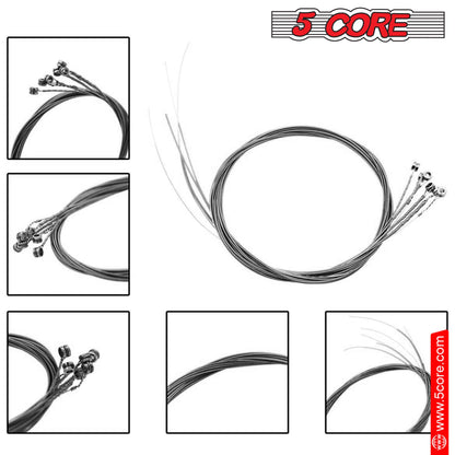 5 Core Acoustic Guitar 6 String Set Light Gauge Steel Carbon Core Bright Powerful Tone Heavy Duty GS AC image 7