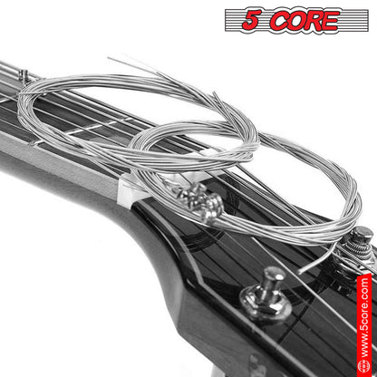 5 Core Acoustic Guitar 6 String Set Light Gauge Steel Carbon Core Bright Powerful Tone Heavy Duty GS AC image 6