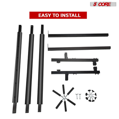 5 Slot Guitar Rack - Top View